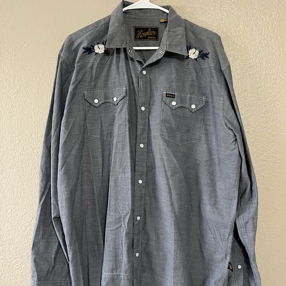 Howler Brothers Long Sleeve Snap Shirt